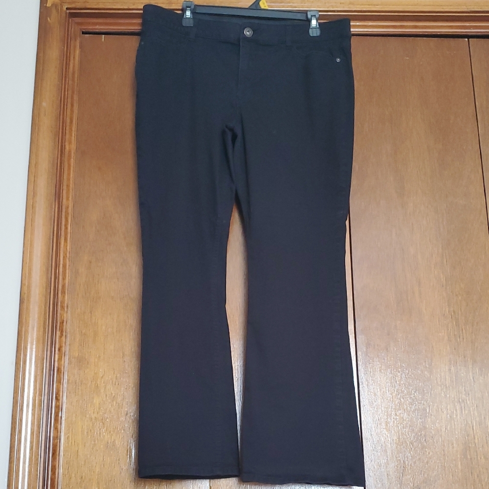 Liz Claiborne Black Flare Jeans